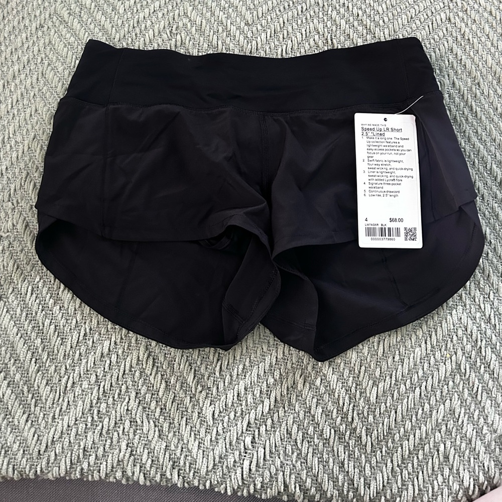 Speed up LR short 2 1/2 inches lined